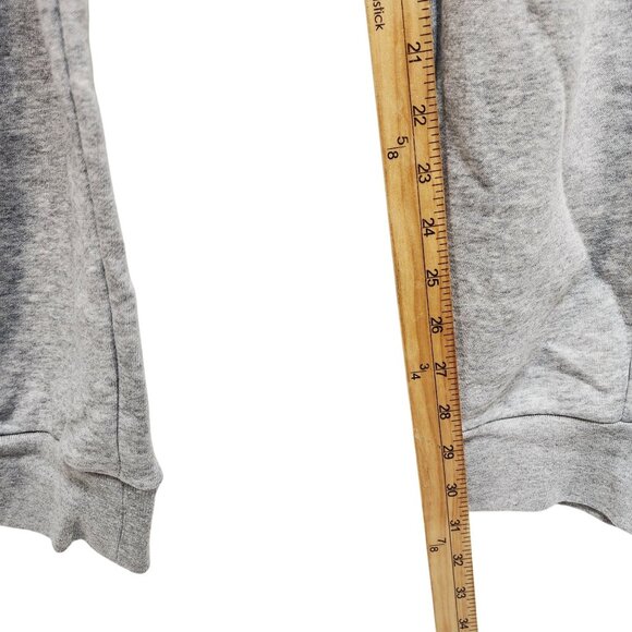 Adidas Mens Size 3XLT Gray Jogger Pants W/ White Stripes Drawstring Waist - Picture 7 of 10